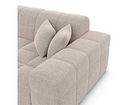 3-zits bank - beige stof - afbeelding 3 van  4