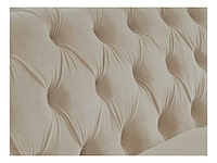 3-zits bank in beige fluweel - afbeelding 10 van  11