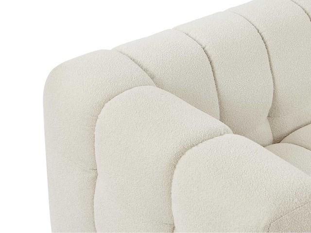 3-zits bank in ivoorwitte badstof door pascal morabito - afbeelding 4 van  7