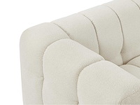 3-zits bank in ivoorwitte badstof door pascal morabito - afbeelding 4 van  7