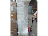 3-zits bank in ivoorwitte badstof door pascal morabito - afbeelding 7 van  7