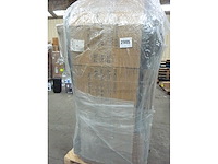 3-zits cabriolet fluwelen bank - donkergrijs - afbeelding 5 van  8