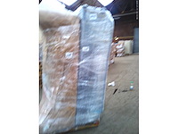 3-zits leren bank - bruin - afbeelding 6 van  8