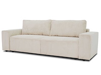 3-zitsbank josh - met opbergruimte - beige ribfluweel - afbeelding 1 van  7