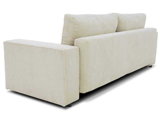 3-zitsbank josh - met opbergruimte - beige ribfluweel - afbeelding 3 van  7