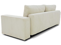 3-zitsbank josh - met opbergruimte - beige ribfluweel - afbeelding 3 van  7