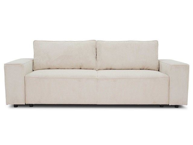3-zitsbank josh - met opbergruimte - beige ribfluweel - afbeelding 4 van  7