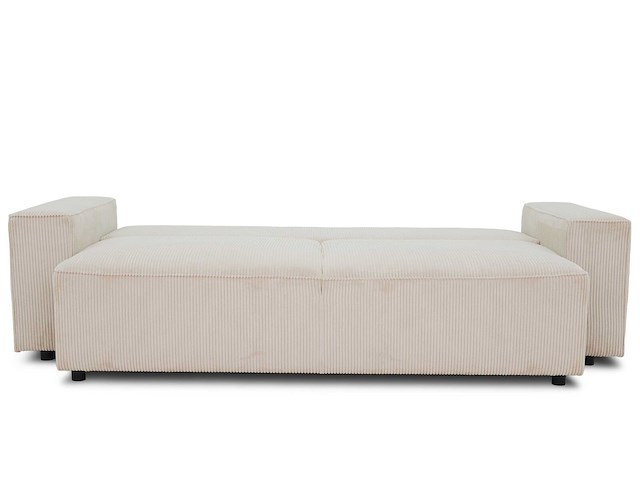 3-zitsbank josh - met opbergruimte - beige ribfluweel - afbeelding 5 van  7