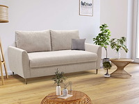 3-zitsbank lino - beige stof - afbeelding 4 van  7
