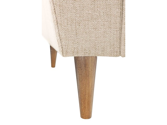 3-zitsbank lino - beige stof - afbeelding 6 van  7