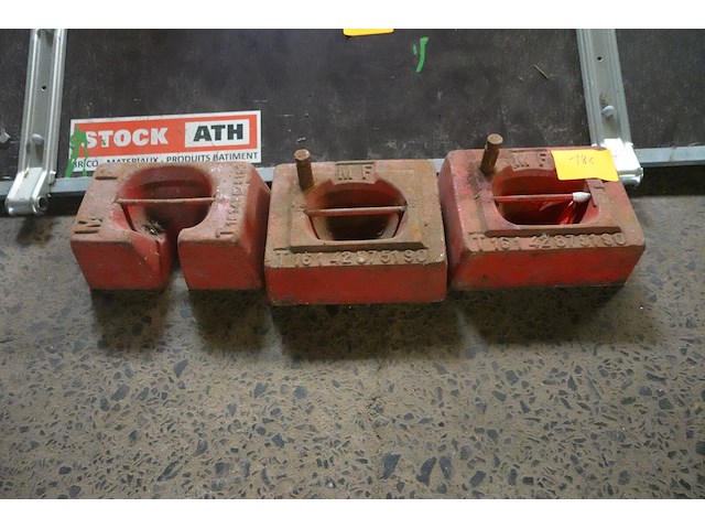 3 zware gewichten voor verankeren van marktkramen e.d. - afbeelding 1 van  5