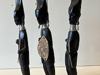 3 zwarte krijgers - afbeelding 2 van  4