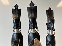 3 zwarte krijgers - afbeelding 3 van  4