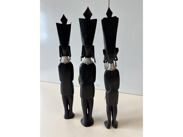 3 zwarte krijgers - afbeelding 4 van  4