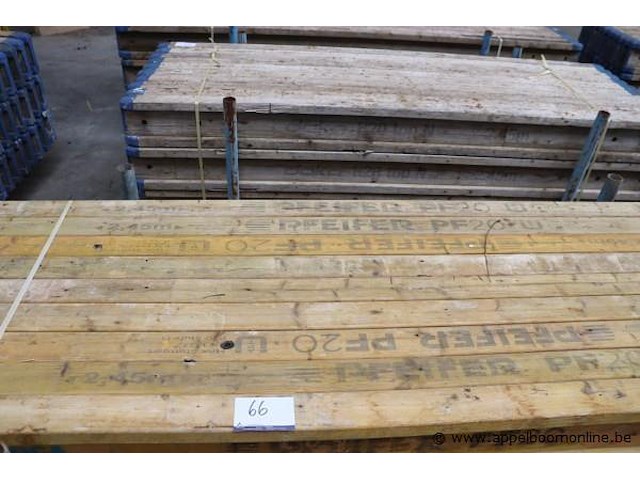 30 balken, pfeifer, pf20, 245cm - afbeelding 2 van  3