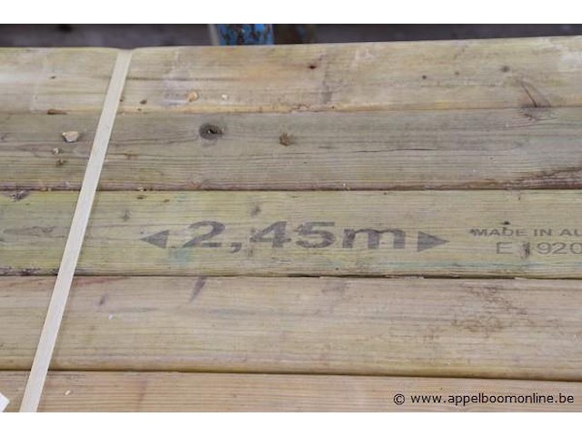 30 balken pfeiffer, pf20, 245cm - afbeelding 3 van  3