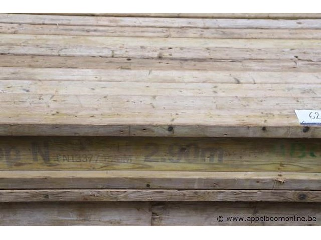 30 balken pfeiffer, pf20, 290cm - afbeelding 3 van  3