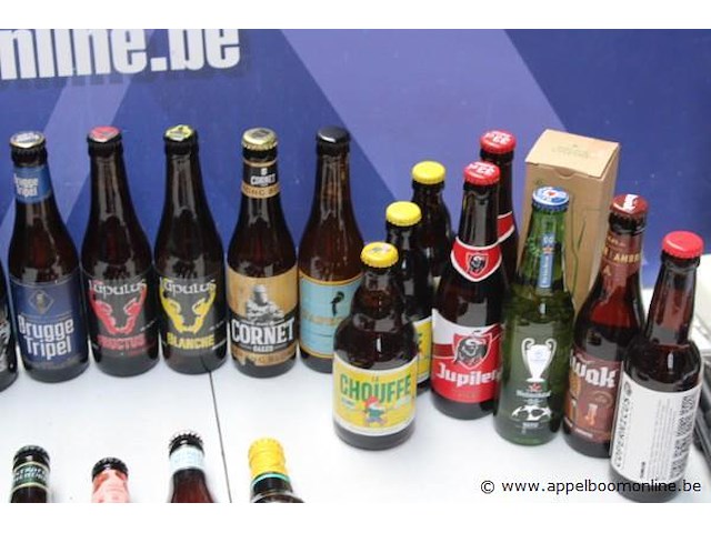 30 div flesjes bier, wo kwak, chouffe - afbeelding 3 van  4