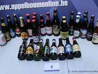 30 div flesjes bier, wo. leffe, chouffe - afbeelding 1 van  4