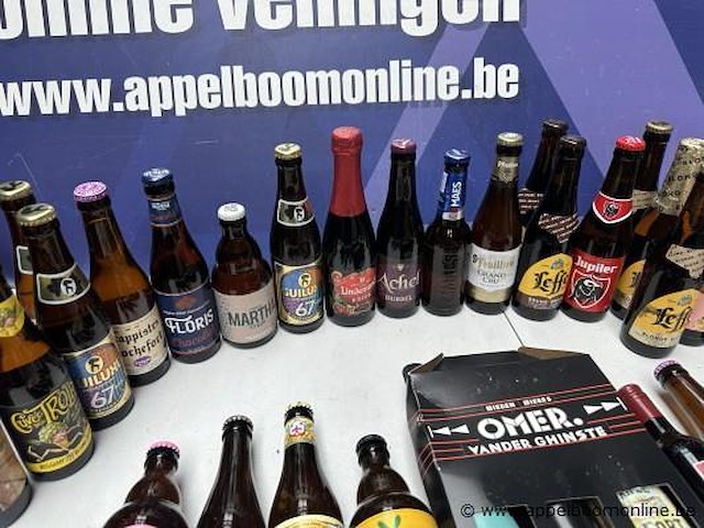 30 div flesjs bier, wo lindemans, leffe - afbeelding 3 van  3