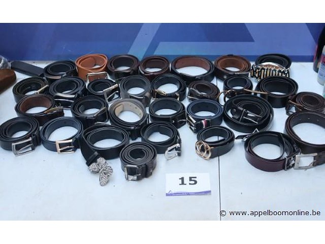 30 diverse riemen - afbeelding 1 van  3