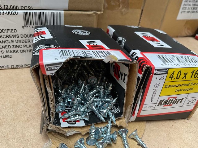 30 dozen houtschroeven - afbeelding 2 van  2