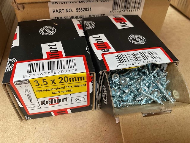 30 dozen houtschroeven - afbeelding 2 van  3