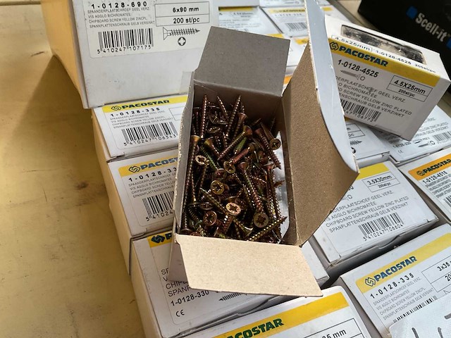 30 dozen houtschroeven - afbeelding 3 van  7
