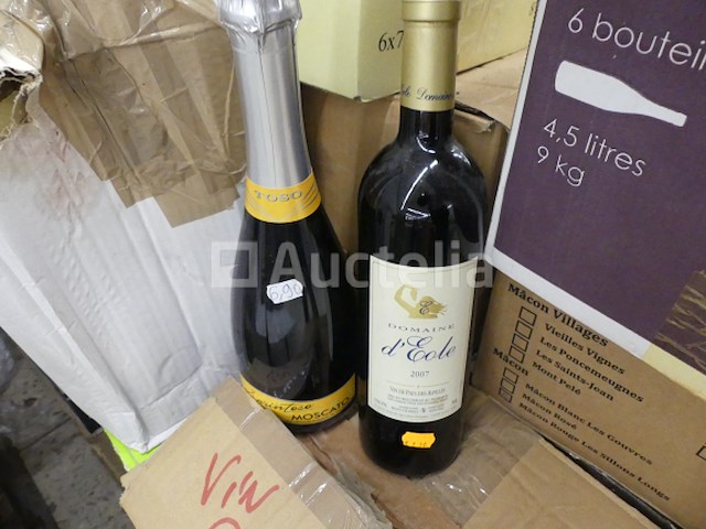 30 dozen van 6 flessen wijn en mousserende wijn - afbeelding 4 van  11