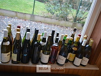 ±30 flessen diverse wijnsoorten - afbeelding 1 van  3