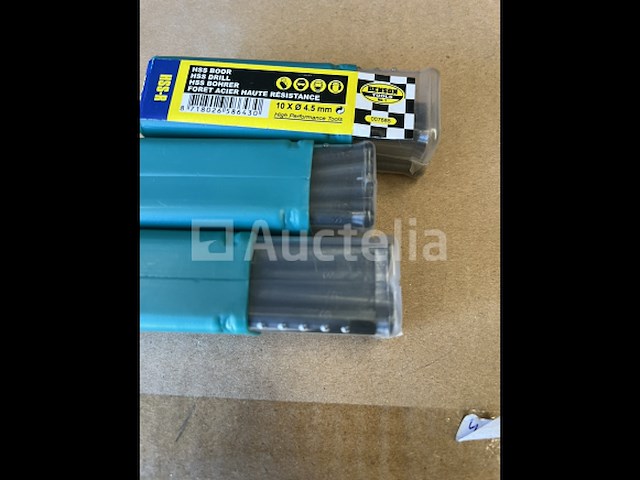 30 hss metaalboren 4, 4,5 en 6 mm - afbeelding 1 van  3