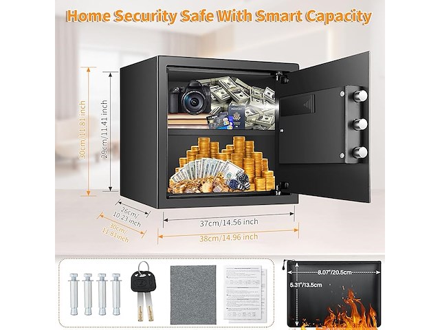 30 liter veilige kluis - afbeelding 3 van  4