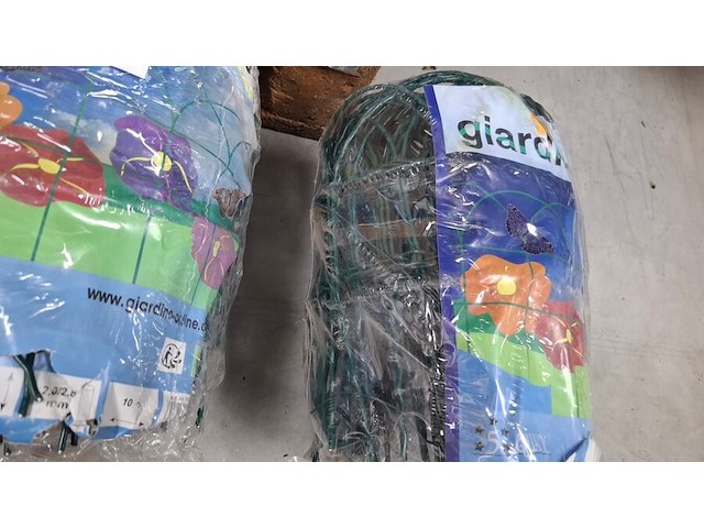 30 meter tuindraad bestaande uit 3 rollen van 25cm hoog x 10m lang - afbeelding 3 van  4