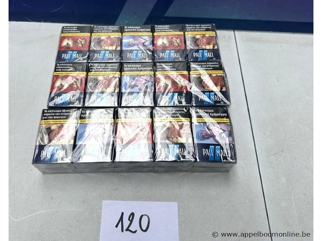 30 pakjes sigaretten pall mall - afbeelding 1 van  2