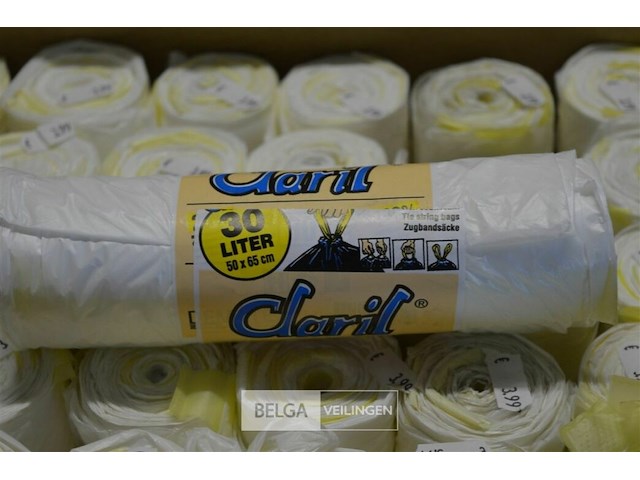 30 rollen vuilniszakjes 30l - afbeelding 2 van  2