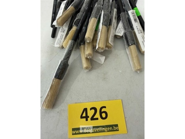 30 ronde verfborstels maat 6 - afbeelding 3 van  3