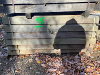 30 rustieke eikenhouten dwarsliggers - afbeelding 2 van  4