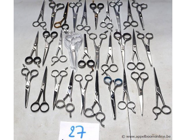 30 stalen kapperscharen - afbeelding 1 van  3
