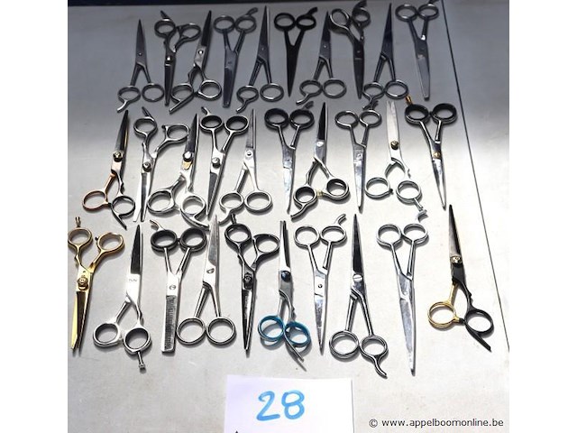 30 stalen kapperscharen - afbeelding 1 van  3