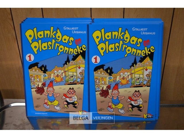 ±30 stripverhalen; plankgas en plastronneke - afbeelding 1 van  3