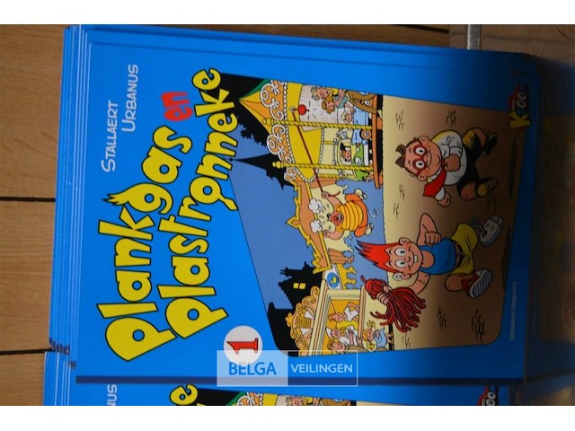 ±30 stripverhalen; plankgas en plastronneke - afbeelding 2 van  3