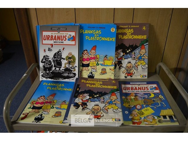 ±30 stripverhalen; urbanus, plankgas en pastrolleke - afbeelding 1 van  5
