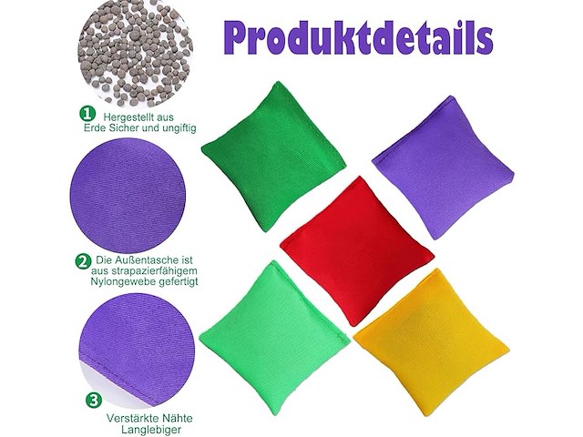 30 stuks cornhole zakken - afbeelding 4 van  5