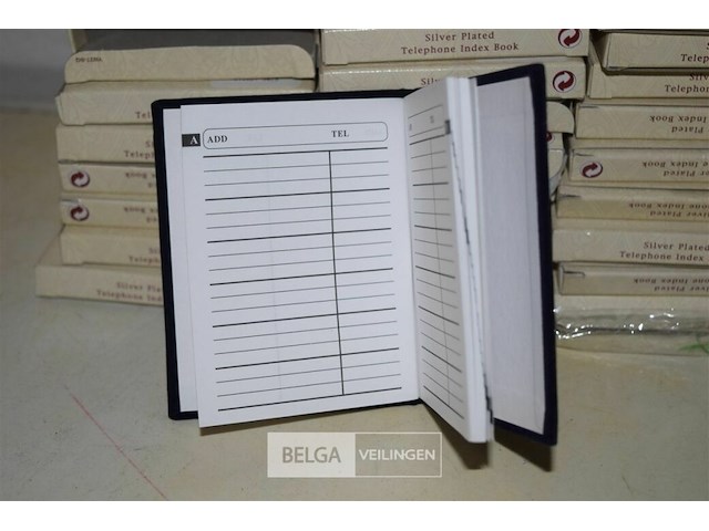 ±30 telefoon index boekjes 10,7x8,8 cm - afbeelding 3 van  4