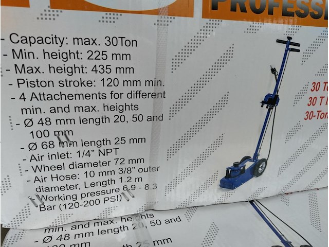 30 tons werkplaatskrik stahlkaiser - afbeelding 7 van  8