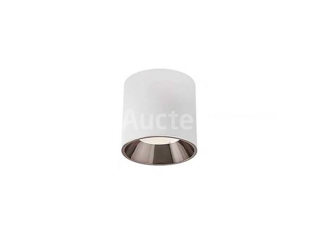 30 x downlight fitting – opbouwarmatuur – gu10 – vierkant – wit/chroom - afbeelding 2 van  4