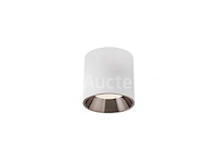 30 x downlight fitting – opbouwarmatuur – gu10 – vierkant – wit/chroom - afbeelding 2 van  4