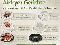 30 x heimharmonie airfryer accessoires 10delig - afbeelding 2 van  2