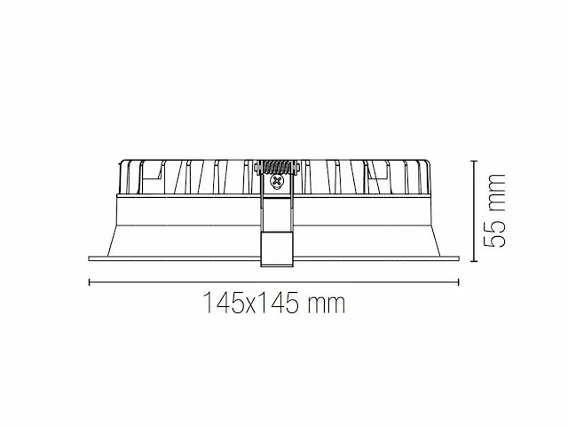 30 x intec xanto r15 cct 18 watt inbouwspots - afbeelding 5 van  7