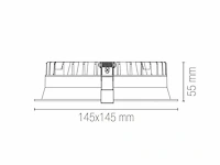 30 x intec xanto r15 cct 18 watt inbouwspots - afbeelding 5 van  7
